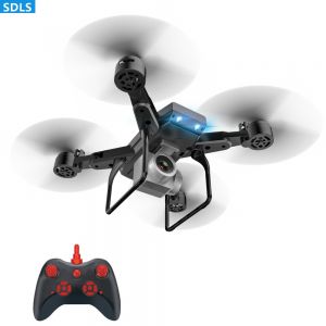 רחפנים לכל מטרה רחפני צילום חובבני Foldable 2.4G Mini RC Drones With 4K WIFI FPV HD Camera Altitude Hovering Camera Drone 4K Quadcopters Auto Return